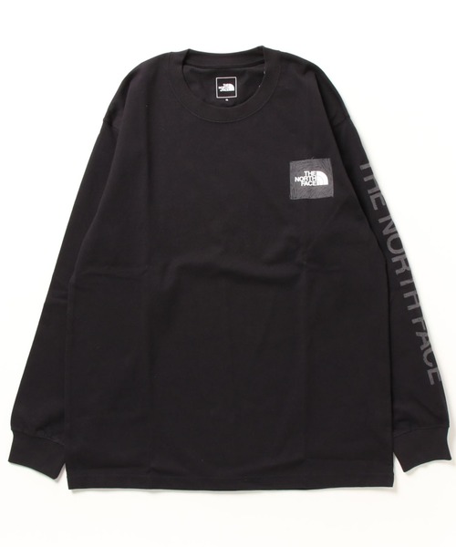 新品　THE NORTH FACE 長袖カットソー ブルー THE NORTH FACE tシャツ FACE/ザ・ノース・フェイス ロンT