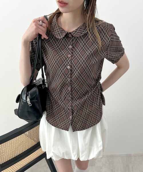 Meltie トップス ブラウス　チェック 000000016408-01-m.jpg?t=
