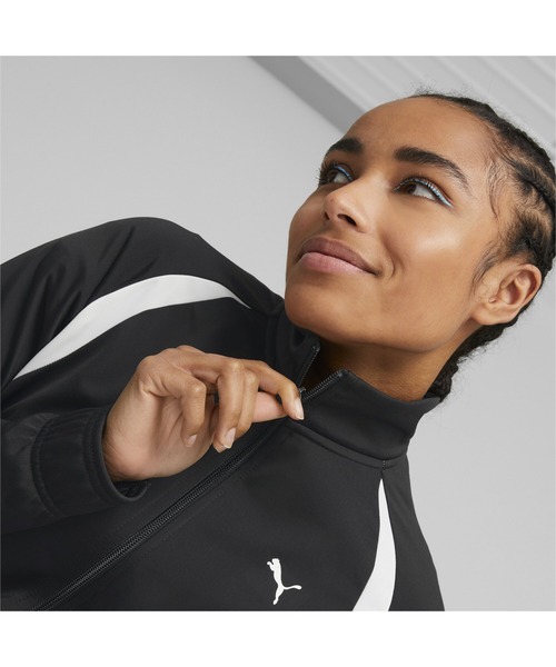 美品　L プーマ　PUMAL セットアップ　ブラック　グリーン PUMA 「PUMA」 セットアップジャージ LARGE グリーン メンズ