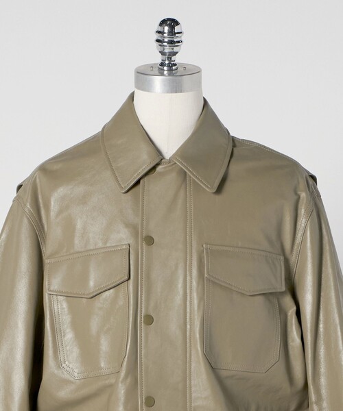 LOEFF（ロエフ） コート アウター 「LOEFF」ラムレザー フィールド