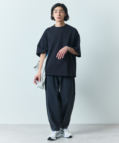 「FREAK'S STORE」 デニムパンツ LARGE ブラック メンズ