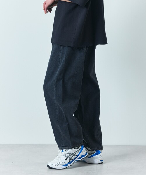 「FREAK'S STORE」 デニムパンツ LARGE ブラック メンズ