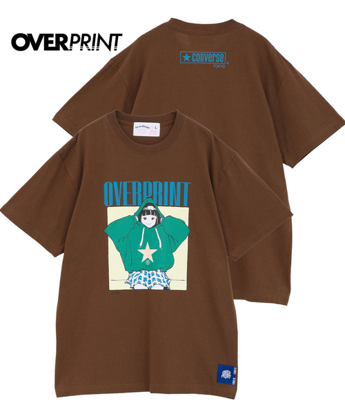 over print（オーバープリント） tシャツ 「over print」HOODIE GIRL