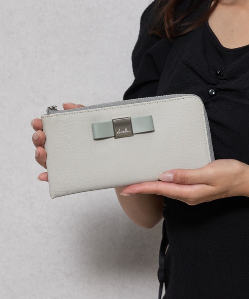 dazzlin長財布♡ dazzlin（ダズリン） 財布 「dazzlin/ダズリン」バレッタリボン L字