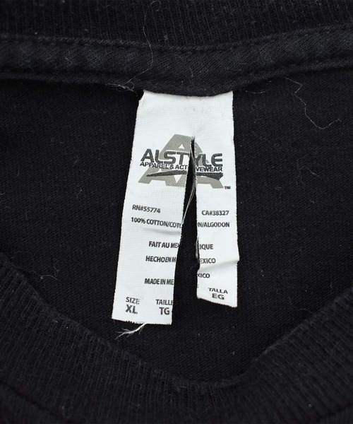 ALSTYLE APPAREL&ACTIVEWEAR tシャツ 「USED」ALSTYLE “Rock on the