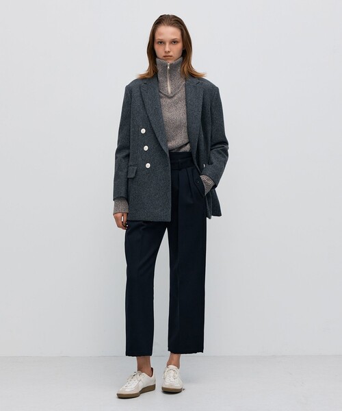 BACCA（バッカ） コート アウター ウールメルトン ジャケットコート