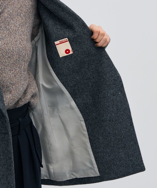 BACCA（バッカ） コート アウター ウールメルトン ジャケットコート