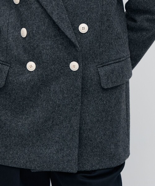 BACCA（バッカ） コート アウター ウールメルトン ジャケットコート