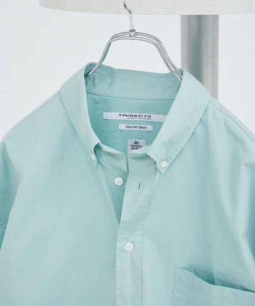 「THOMAS MASON」 半袖シャツ MEDIUM ベージュ系その他 メンズの画像
