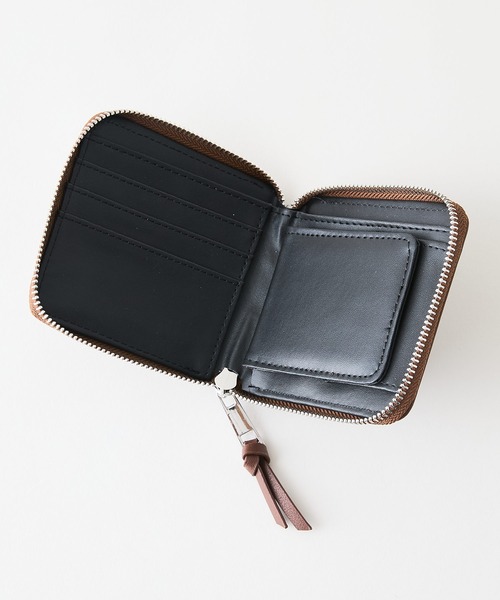 【未使用品】Dsquared2　ロゴジップミニウォレット　ブラック×カーキ 8015001001286_1.jpg