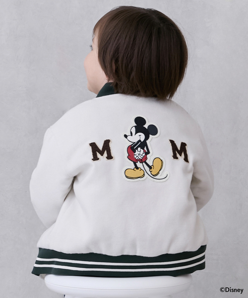 petit main スタジャン アウター 「Disney/リンク/洗える」スタジャン