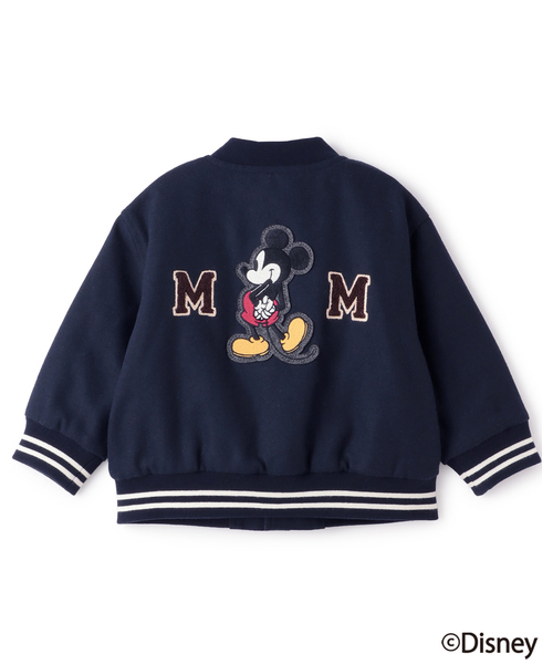 petit main スタジャン アウター 「Disney/リンク/洗える」スタジャン