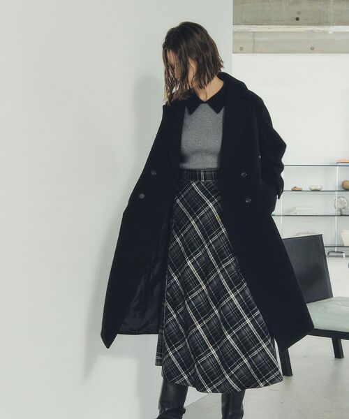 YECCA VECCA（イェッカヴェッカ） コート チェスターコート ウール混