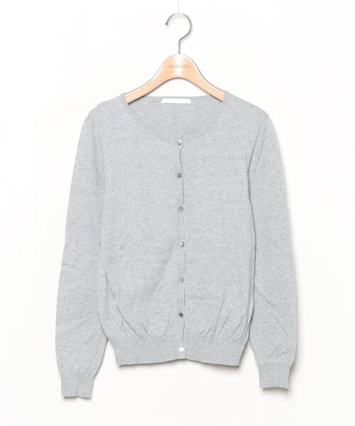 URBAN RESEARCH DOORS グレー USAコットン カーディガン URBAN RESEARCH DOORS グレー USAコットン カーディガン URBAN