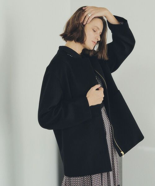 YECCA VECCA（イェッカヴェッカ） ノーカラーコート コート 「国産