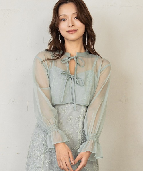 GIRL DRESS FOR NOW ドレス ダブルリボンボレロセットドレス 2WAY 結婚