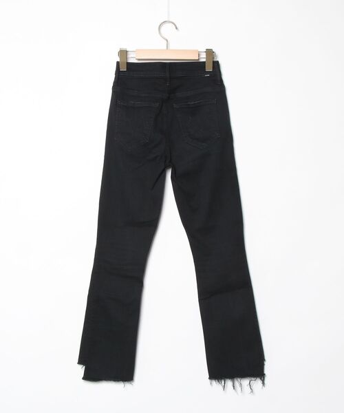 「MOTHER DENIM」 ブーツカットデニムパンツ 24 ブラック レディース_画像2