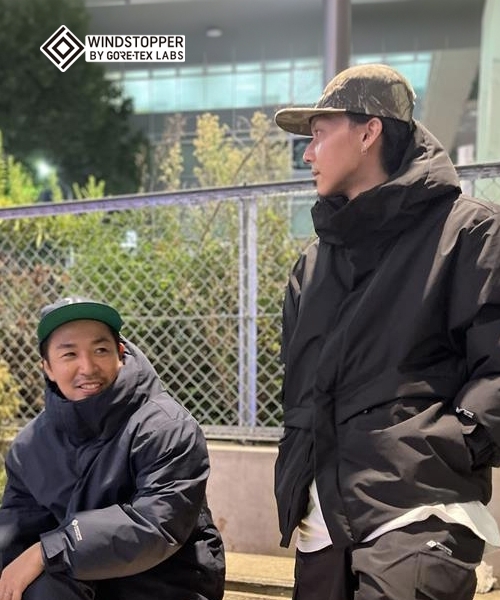 GLAZOS（グラソス） ダウン アウター 「GLSW.」「WINDSTOPPER BY GORE