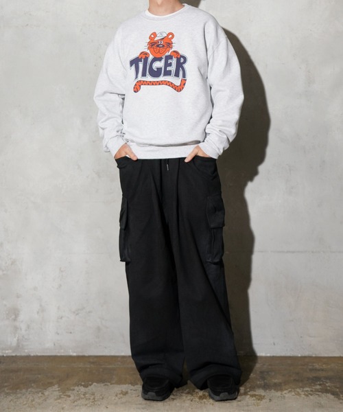 JERZEES（ジャージーズ） トレーナー スウェット TIGER CREW SWEAT 