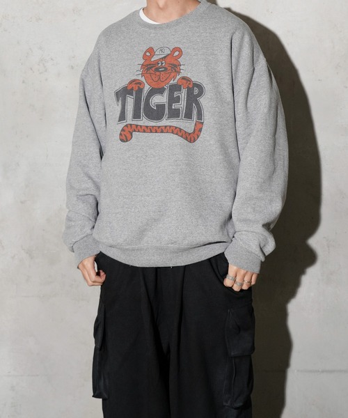 JERZEES（ジャージーズ） トレーナー スウェット TIGER CREW SWEAT 