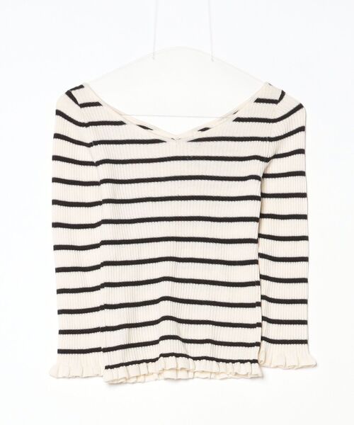 「DEICY」 長袖ニット FREE ベージュ レディース_画像2