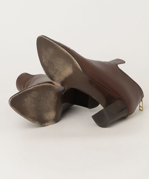 「pelleterno」 ショートブーツ 35 ブラウン レディース_画像3