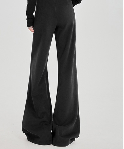 LYEON（リヨン） スウェットパンツ ジャージ ジャージーフレアパンツ
