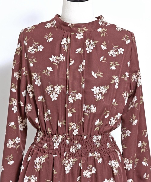 「NOELA」 長袖ワンピース FREE ブラック レディース_画像8