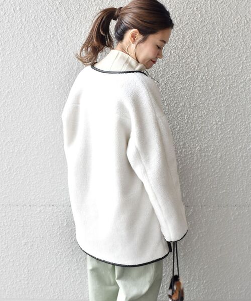 SHIPS（シップス） ノーカラーコート ONE SIZE ベージュ レディース