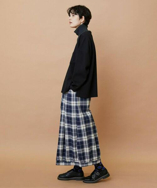 FRAPBOIS（フラボア） スカート チェックパッチスカート : ZOZOTOWN
