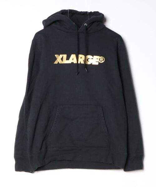 XLARGE（エクストラ ラージ） プルオーバーパーカー MEDIUM ブラック