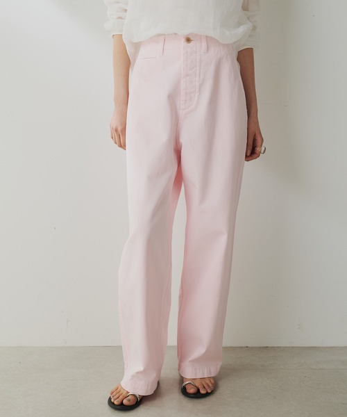 Whim Gazette（ウィム ガゼット） チノパンツ 36 ピンク レディース