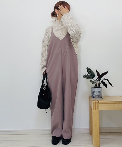 「ARCADE」 オーバーオール FREE ブラック レディース_画像6