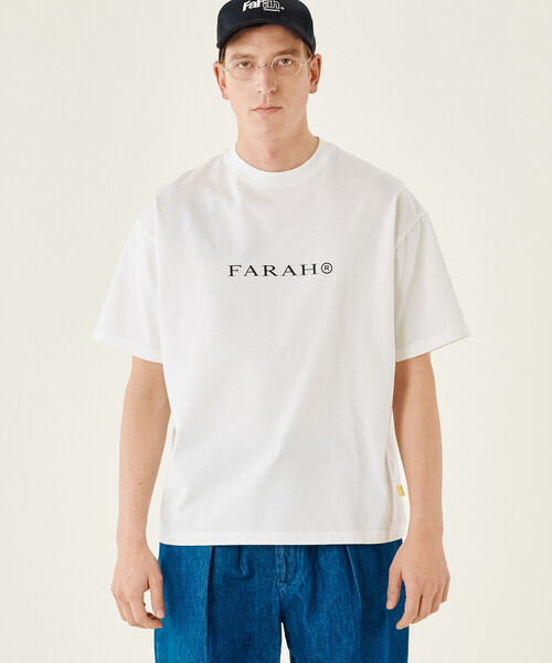 「FARAH」 半袖Tシャツ L ブラック メンズ_画像5