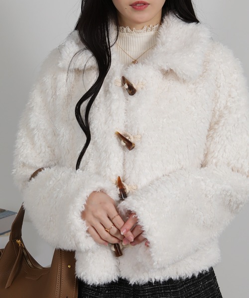 pumpkin port（パンプキンポート） ブルゾン アウター ボア トグル