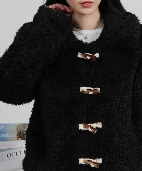 pumpkin port（パンプキンポート） ブルゾン アウター ボア トグル