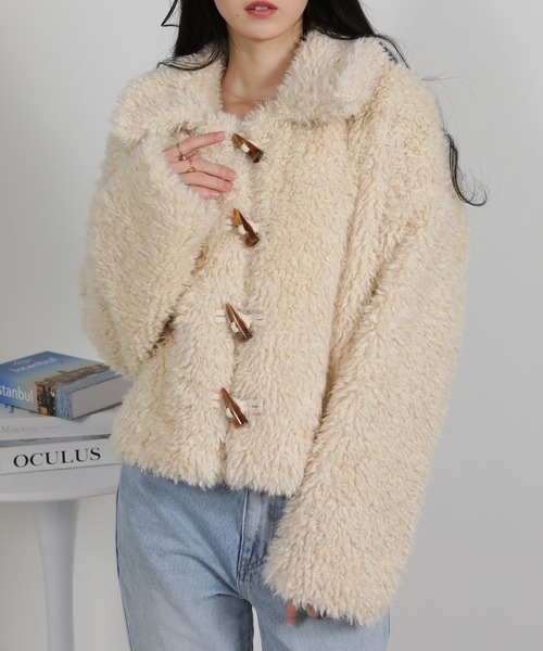 pumpkin port（パンプキンポート） ブルゾン アウター ボア トグル