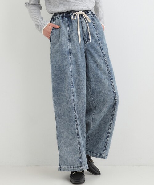 SHOO・LA・RUE（シューラルー） ワイドパンツ ジーンズ デニム デニム
