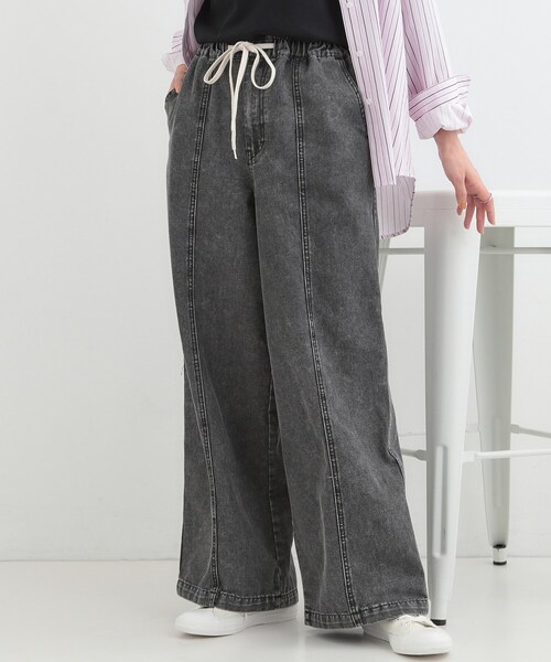 SHOO・LA・RUE（シューラルー） ワイドパンツ ジーンズ デニム デニム
