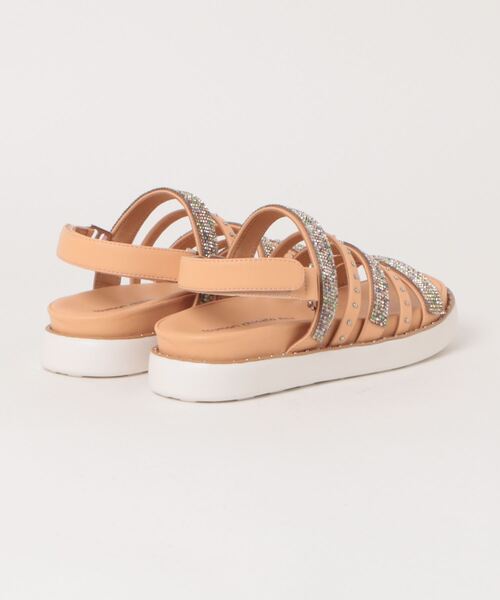 「tsumori chisato WALK」 フラットサンダル S(22.5cm) ブラック レディース_画像2
