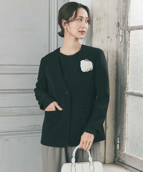 URBAN RESEARCH DOORS（アーバンリサーチドアーズ） スーツ ノーカラー