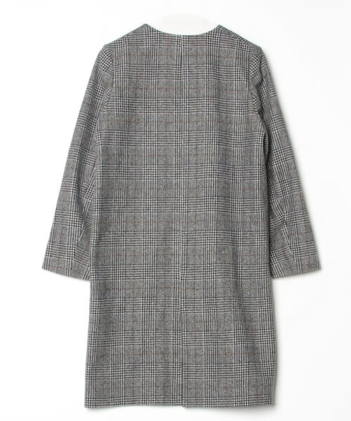 UNITED ARROWS（ユナイテッドアローズ） ノーカラーコート 38 グレー