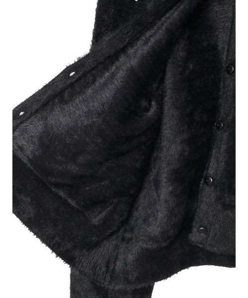 ピンクハウス ボア付きニットパーカー PINK HOUSE（ピンクハウス） パーカー うさぎの耳フード付きニット