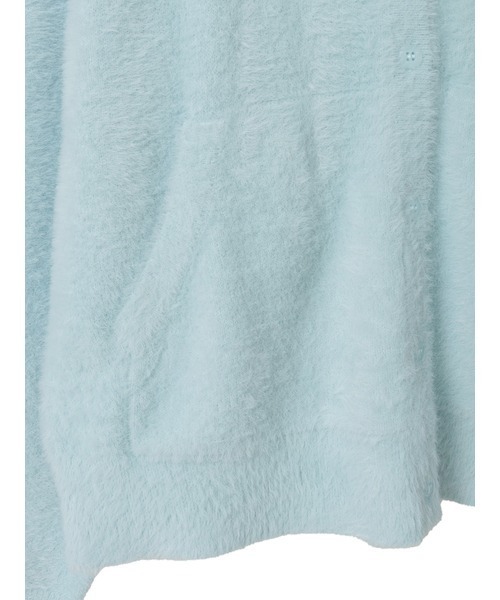 ピンクハウス ボア付きニットパーカー PINKHOUSE ピンクハウス 桜テディ編み込みニットパーカー - メルカリ