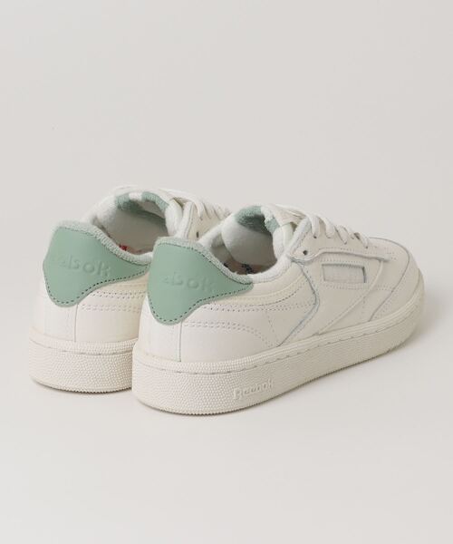 「Reebok」 ローカットスニーカー 25.5cm アイボリー レディース_画像2