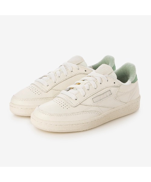 「Reebok」 ローカットスニーカー 25.5cm アイボリー レディース_画像6