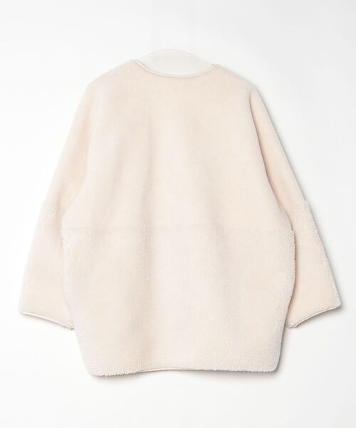 BEAUTY＆YOUTH UNITED ARROWS ノーカラージャケット FREE オフホワイト