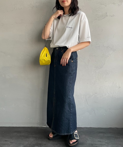 Columbia 半袖ワンピース ＋スカート Columbia（コロンビア） tシャツ 半袖 レディース メンズ : ZOZOTOWN
