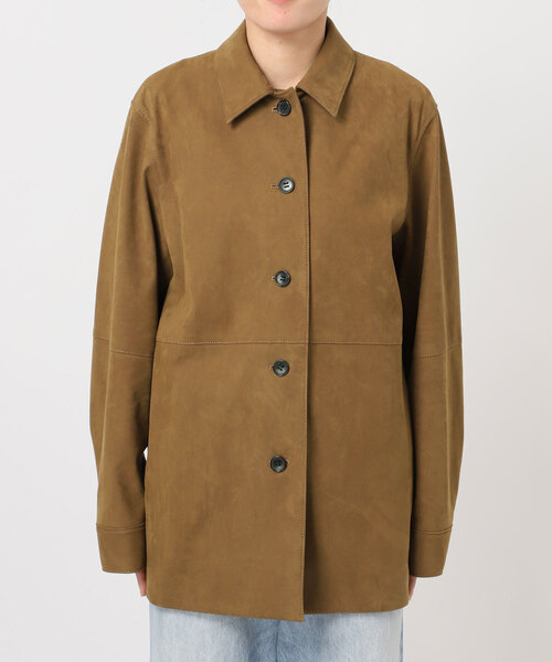 plage WOOL LINEN ブルゾン 38 プラージュ plage（プラージュ）の「WOOL LINEN ブルゾン（その他アウター）」 - WEAR