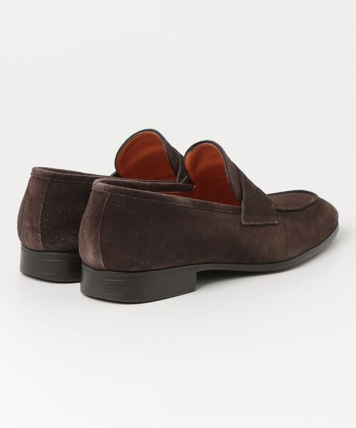 Santoni(サントーニ)　メンズ ローファー ブラウン　サイズ5 SANTONI（サントーニ） ローファー 8 1/2 ブラウン メンズ : ZOZOTOWN